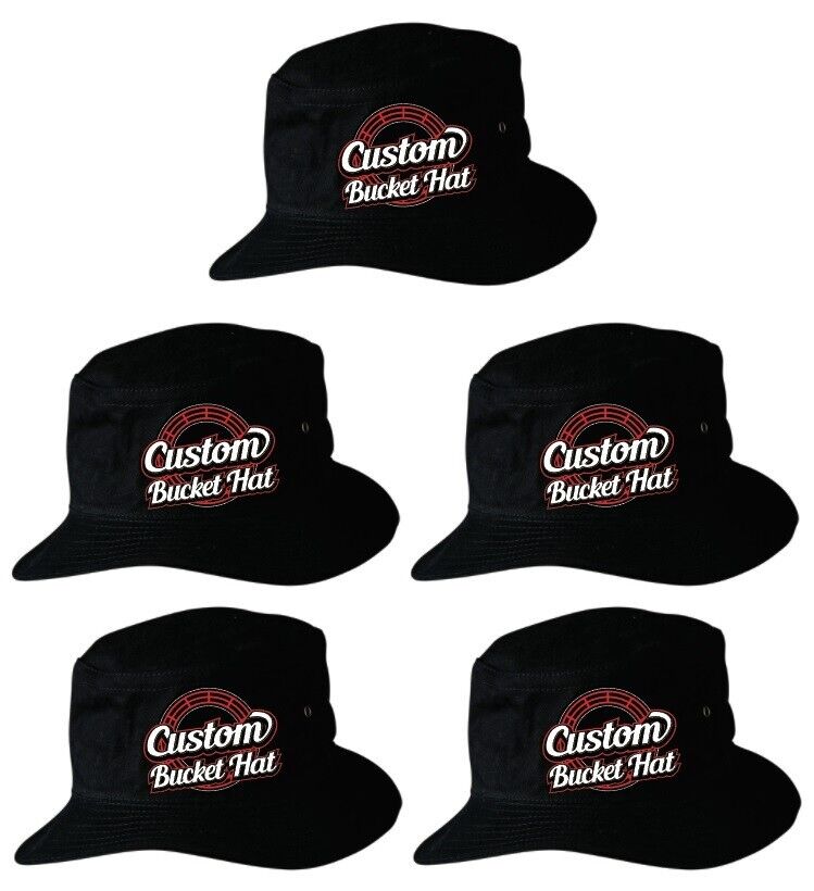 Customised Soft Cotton Bucket Hats