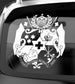 VALUE PACK 3 X Tonga Coat of Arms Large Vinyl Stickers  500 x 460mm