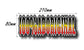 100% Aboriginal Car Sticker 210 x 80mm