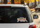 Aboriginal and Proud Car Sticker 200 x 90mm