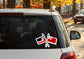 Tonga and Maori Combined Flags Vinyl Sticker