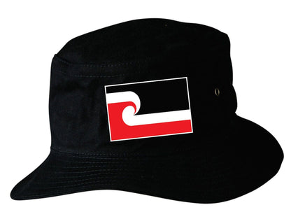 New Zealand Maori Flag Soft Cotton Bucket Hat