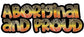 Aboriginal and Proud Deadly Vinyl Sticker 210 x 70 mm - Jdl Stickers and Stuff