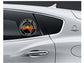 Aboriginal and Pround Deadly Koori Car Sticker 100 x 100mm