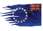 Cook Islands Flag Twin Pack 15 Stars Car Sticker 17 x 10cm or 30 x 17cm