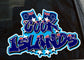 Cook Islands Vinyl Waterproof Car Sticker 15 x 10cm or 30 x 20cm