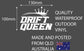 Drift Queen White Decal Sticker 130 x 100mm or 320 x 230mm