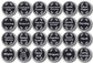 120 Black Vinyl Spice Labels Leaves