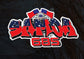 Samoan 685 Shield Vinyl Sticker  18 x 10cm and 32 x 18cm