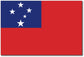 Samoan Flag Stickers Pack.