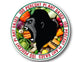 Vegan 100% Plant Based Ape Vinyl Sticker 100 x 100mm or 200 x 200mm